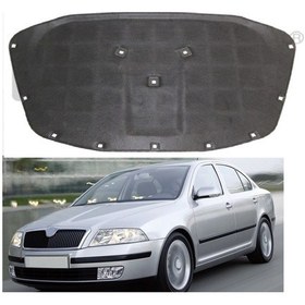Resim Skoda Octavia Kaput Keçesi Octavia Motor Kaput İzalasyonu Ince Tip Aliminyumlu 