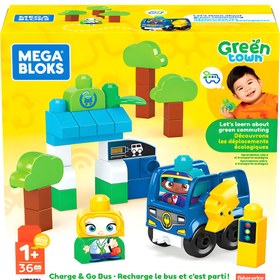 Resim Mega Bloks Doğa Dostu Otobüs Seti HDX90 - 1+ Yaş 