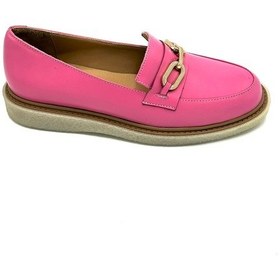 Resim Pembe Vargas Kadın Hakiki Deri Ayakkabı Pembe 