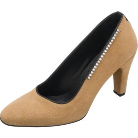 Resim Costo Shoes AYS7986 Kum Süet Deri Topuklu Özel Seri Kadın Stiletto 