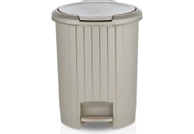 Resim Bas Aç Mekanizmalı Banyo ve Mutfak Çöp Kovası, Pratik ve Şık Tasarım 