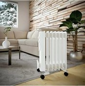 Resim Express Reyon Voltomat Termostatlı 1500 W 7 Dilim Yağlı Radyatör Beyaz ısıtıcı 