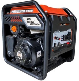 Resim Energy KM 5000 IQ Benzinli Monofaze Marşlı İnverter Jeneratör 