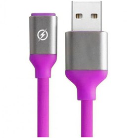 Resim Mate Mate USB Apple Lightning Silikon Kılıflı Renkli Veri ve Hızlı Şarj Kablosu 1.2m 