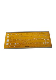Resim Rotring Mimari Cetvel 853 908 Sarı 