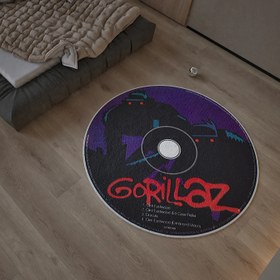Resim GORILLAZ CD HALI - 150x150cm 