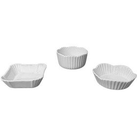 Resim Touch Me Porselen Basic Çerezlik 10x9x3cm 4 Adet Renkli 