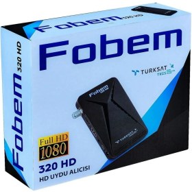 Resim Fobem Full HD 1080 320 HD Uydu Alıcısı Siyah Renk HDMI ve USB Bağlantı Özellikleriyle 