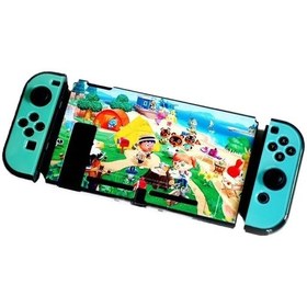 Resim Jzcat Nintendo Switch Bölünmüş Kılıf Oyun Teması Renkli Kılıf Sert Kılıf-a143 