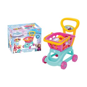 Resim Frozen Sepetli Market Arabası - Arendelle Krallığı'nda Alışveriş Keyfi! 