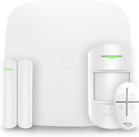 Resim Ajax HubKit Kablosuz Beyaz Alarm Seti 