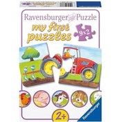Resim Ravensburger 9x2 Parça Puzzle Çiftlik 073337 