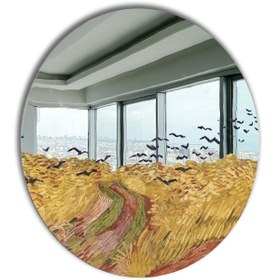 Resim Yuvarlak Ayna, Pinterest Ayna, Renkli Duvar Dekoru, Pinterest Oda Dekoru, Kırılmaz Dekorafif Ayna 