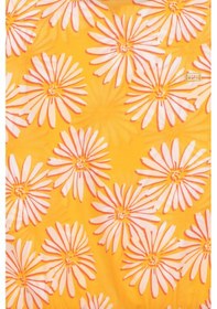 Resim U.S. Polo Assn. Kız Çocuk Turuncu Çiçek Desenli Kolsuz Gömlek 50306603-VR202 