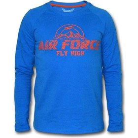 Resim Fly High Kadın Uzun Kollu Sweatshirt - Mavi 