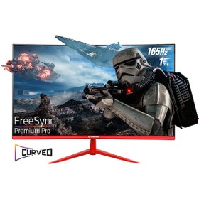 Resim Blaze BL27R165C 27" 1 ms Full HD FreeSync Curved Oyuncu Monitörü 