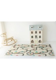 Resim Coolmats Araba Yarışı Katlanabilir Oyun Matı 200x130x1 Cm 