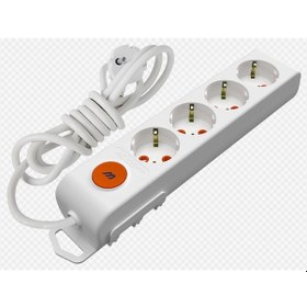 Resim Mutlusan Rı-tech 4lü 5mt Anahtartopraklı Grup Priz 001 175 420002 05 00 Diğer 