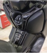 Resim Redline Grafik Yamaha Xmax 2018-2021 Karbon Desen Tank Pad Ve Torpido Pad Set 