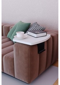 Resim Rüya Kol Dayama Portatif Koltuk Kolu Beyaz Beyaz 