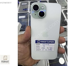 Resim Apple iPhone 15 İkinci El TR | 256 GB | Mavi 