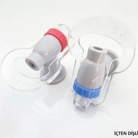 Resim Arow Su Sebili Musluğu Soğuk Mavi Sicak Kirmizi Ithal Kısa Ölçülere Dikkat Ediniz 