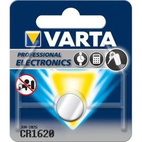 Resim Varta Professional Cr1620 Lithium 3V Bls 1 6620101401 