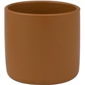 Resim Oioi Silikon Mini Bardak Woody Brown Kahverengi 