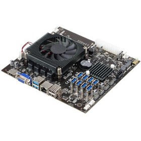 Resim Esonic IC75P8BK Intel B75 8 x PCIe DDR3L Soket 1155P Anakart 