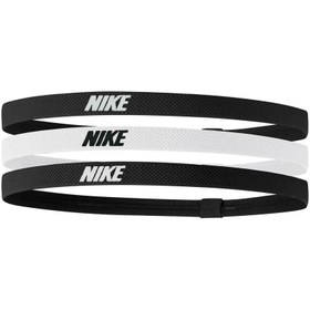 Resim Nike Elastic 2.0 3 Pk Unisex Siyah Antrenman Saç Bandı N.100.4529.036.OS 
