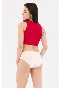 Resim Air Pudra Yüksek Bel Slip Külot Pudra 