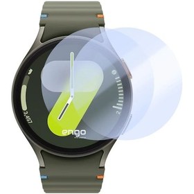 Resim Samsung Galaxy Watch 8 44mm Uyumlu 3 Adet Şeffaf Ekran Koruyucu Nano Jelatin 