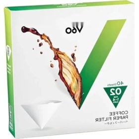 Resim Aesco V60 02 Dripper Filtresi (40 Adet) 