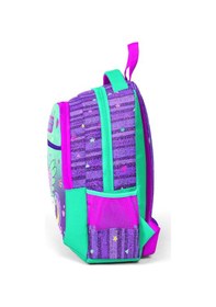 Resim Coral High Kids Mor Su Yeşili Unicorn Desenli Üç Bölmeli Okul Sırt Çantası 23487 