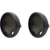 Resim Woodpool 2x 7 Inç LED Far Montaj Muhafazası Braketi, Far Kapağı Kova Deniz Feneri Için (Yurt Dışından) 