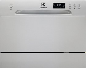 Resim ESF2400OS Kompakt 6 Programlı Gri Tezgah Üstü Bulaşık Makinesi 