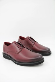 Resim Komcero 9y6691-7416 Erkek Klasik Ayakkabı - Bordo-bordo 