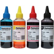 Resim Mettzchrom Orjinal Ecotank Mürekkebi Mürekkep Seti 4 Renk L3250 L 3250 Uyumlu 