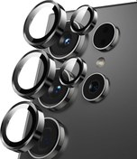 Resim Samsung Galaxy S25 Ultra Uyumlu Kamera Koruma Lens Koruyucu Temperli Cam 