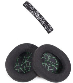 Resim Schulzz Steelseris Arctis 3 5 Uyumlu Yedek Kafa Bandı Ve Kulaklık Pedi Set Kulaklık Yastığı Süngeri Headband 