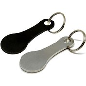 Resim Sones Alışveriş Arabası Metal Anahtarlık Siyah 