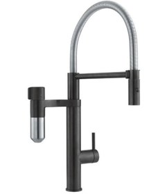 Resim Franke Krom/mat Siyah Filtreli Armatür 