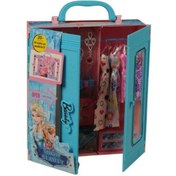 Resim Frozen Muadili Beauty Fashion Star. Çantalı Giysi Dolabı.Gardrop 