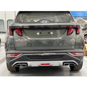 Resim Hyundaı Tucson 2021 2024 Arka Difüzör Tucson Arka Koruma 