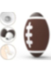 Resim Zaga Oyun Amerikan Futbol Topu Mastürbatör 