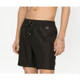 Resim Dolce & Gabbana Dolce&Gabbana Mini Logo Tag Swim Shorts M4E27TFUSFW 