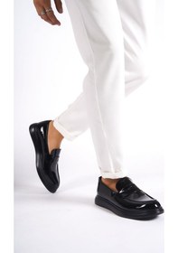 Resim Mubiano Rgn9500 Erkek Kolej Model Rugan Loafer Siyah 