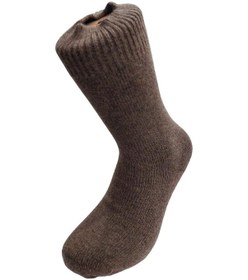 Resim Aryün Yerli Üretim Erkek Yün Wool Soket Çorap-kahve Kahverengi 