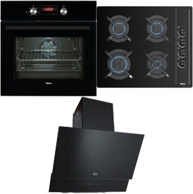 Resim Teka HAK 625 BK - GBC 64002 KBC BK - ATV 60 Ankastre Set 