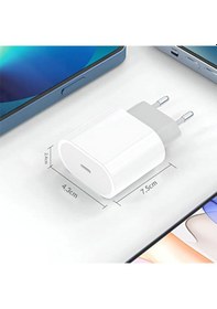 Resim iOS Uyumlu MHJE3TU/A 20 W USB-C Güç Adaptörü 